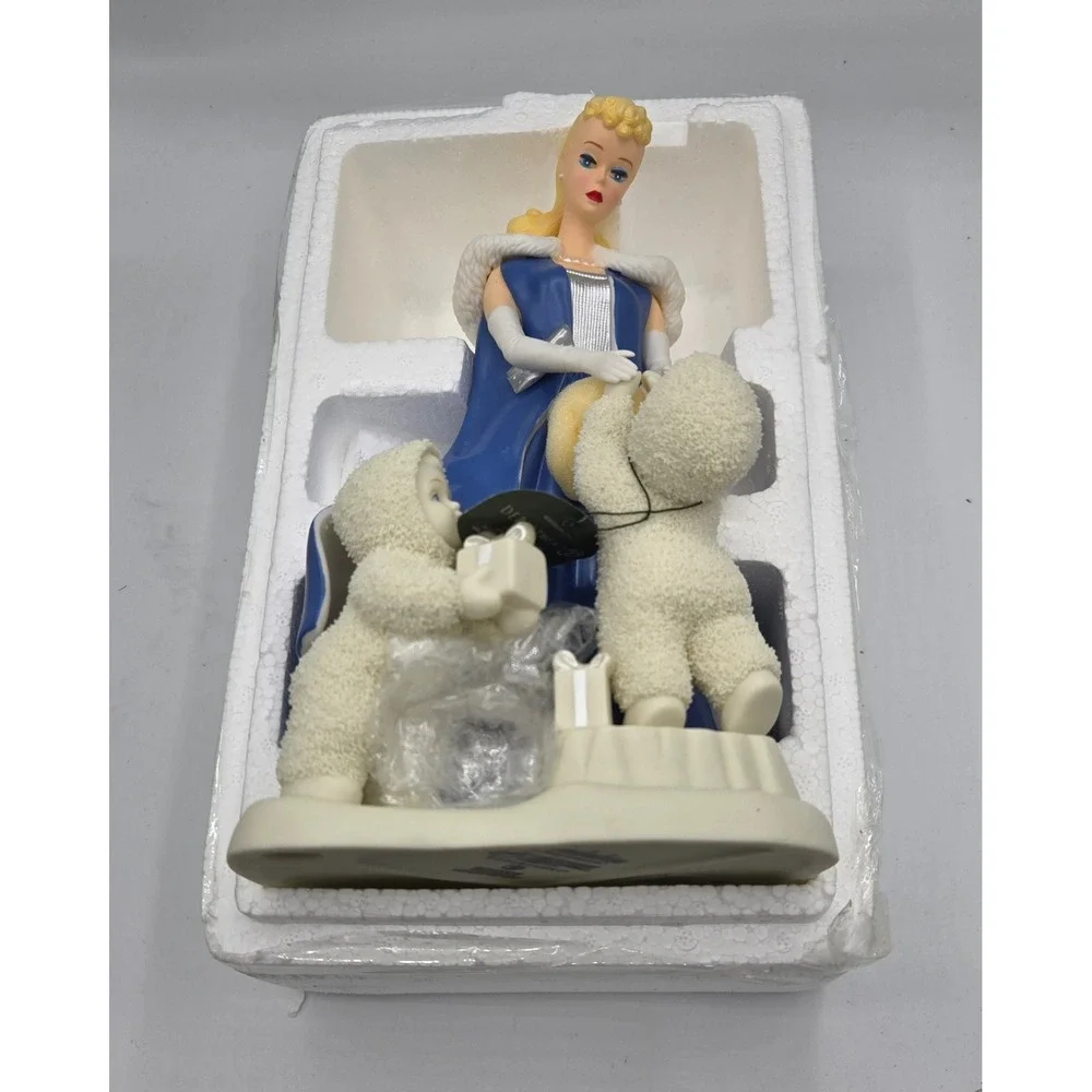 Department 56 Snowbabies The Guest Collection‎ Under the Midnight Moon w/ Barbie